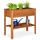 Hochbeet Holz 88 x 43,5 x 80 cm Hellbraun