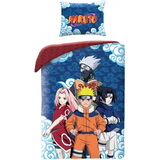 peppermint anime Naruto Mehrfarbig 140 x 200 cm + 70 x 90 cm