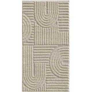 Ayyildiz Kurzflorteppich Art 1121 Beige 80 cm x 150 cm
