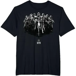 Star Wars: The Rise of Skywalker Kylo Ren Warriors T-Shirt, Herren Große Größen, Schwarz, 4X Tall