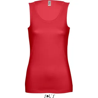 SOLs 11475 | Womens Tank Top Jane Damen T-Shirt - Farbe: Red - Größe: L - Rot