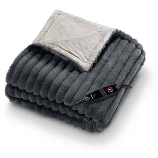 Beurer HD 82 Stockholm Heizdecke 130 x 180 cm Grau