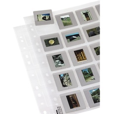 Bild 00002004 Diahüllen für gerahmte Dias (Dia-Archivierung im Format 5x5cm, bis zu 500 Dias) transparent 5 x 5cm