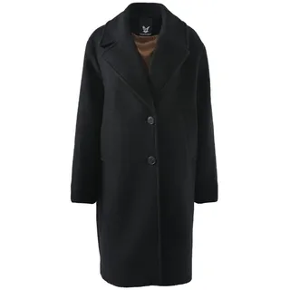 Fuchs Schmitt Wollmantel »Wollkurzmantel« mit Knöpfen, schwarz