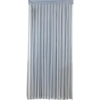 Maximex Türvorhang »Insektenschutz« Klettband 1 Stk. tlg. Grau-Weiß, zuschneidbar, grau