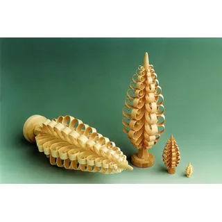 Weihnachtsdekoration Spanbaum Höhe ca 18 cm NEU Weihnachten Weihnachtsbaum Holz