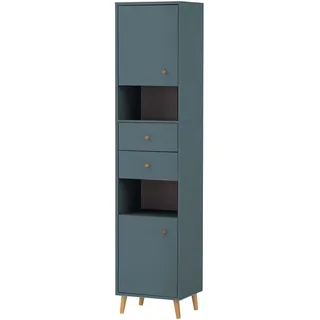 Schildmeyer MÖBELPARTNER Badschrank Bjarne 701984 blaugrau 40,3 x 33,1 x 180,6 cm