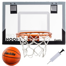Franklin Sports 54132X Mini-Basketballkorb für die Tür, Slam Dunk genehmigt, bruchfest, Zubehör enthalten, 45,1 x 30,5 cm