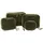 Brandit Brandit Olive für Reisen und Outdoor-Abenteuer 4-teiliges Taschenset für Kleidung Schuhe und Ausrüstung platzsparender Gepäck-Organizer für Rucksack und Koffer