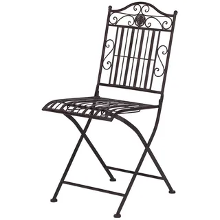 Butlers Gartenessgruppe (3-teilig) Terrace Hill , Braun , Metall , Gartenmöbel, Gartengarnituren, Gartenmöbel-Sets