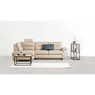 Spiegel Wandspiegel designer Dielen Wohnzimmer Bad Holz Glas design Aspen AS-L1 - Beige