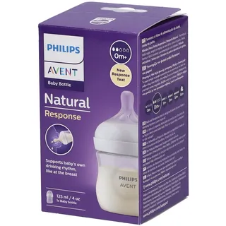 Philips Avent Natural Response SCY900 - baby bottle - 125 ml