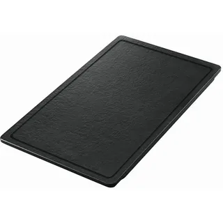 HKT Schneidebrett , Schwarz , Kunststoff , 25x41 cm , antibakteriell, schnittfeste Oberfläche , Küchenzubehör, Schneidebretter