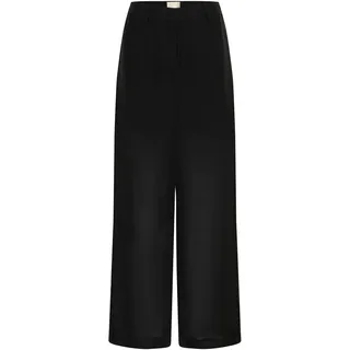 Marlene-Hose SOAKED IN LUXURY "Damen Pants Suiting SLDimitra", Damen, Gr. S, N-Gr, schwarz, Obermaterial: 75% Lyocell CLY. 25% Nylon NY., Hosen Marlene-Hose