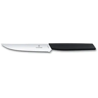 Victorinox Swiss Modern Steakmesser 12 cm 2-tlg. Schwarz rostfrei