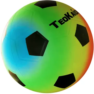 Cucuba Beachball / Volleyball aus Gummi Training oder Match Größe 5 (Regenbogen)