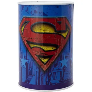 DC Comics Superman Kinder XL Spardose aus Weißblech 1000 ml