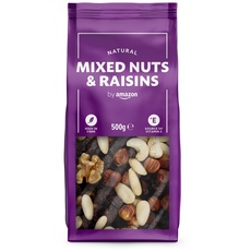 By Amazon Natural mix nuts and raisins 500g