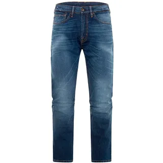 Rokker Rokkertech Straight Motorrad Jeans, blau, 36/32