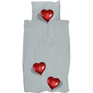 Snurk Baumwollbettwäsche Airhead Farbe Multi 135 x 200 cm + 80 x 80