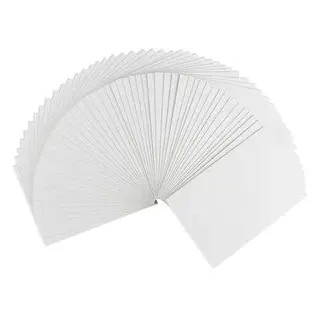 Ideen mit Herz Ideen-mit-Herz Faltkarten 011001-02, 230g/m2, weiß 11,5 x 17 cm, blanko 50 Karten