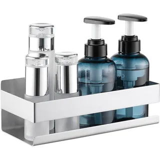 KES Duschablage Duschregal Edelstahl SUS304 Badregal Duschkorb Ablage Bad Badezimmer Wandregal Wandmontage Gebürstet, BSC205S23B-2