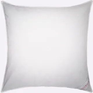 Federkissen SANNWALD Gr. 4, weiß, B:40cm L:40cm, 100% Baumwolle, Kopfkissen, Federkissen