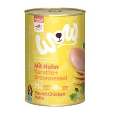 6x400g Pui Junior WOW Hrană umedă câini