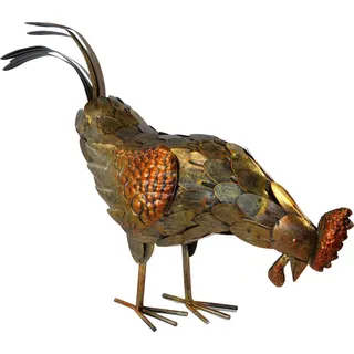 Außergewöhnlicher Hahn in Kupfertönen ca. 40 cm - Dekofigur