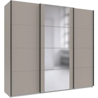 WIMEX Schiebetürenschrank Bern 225 x 210 x 64 cm Schwarz