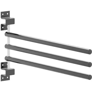 Satteldeckenhalter mit 3 Armen Schwarz Eisen - Schwarz