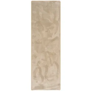 Snapstyle Hochflor-Läufer, Rechteckig, Höhe: 20 mm beige 80 cm x 160 cm x 20 mm