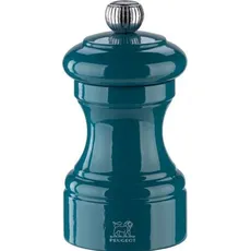 Peugeot Bistro Salzmühle 10 cm Pazifikblau lackiert Holz, Pfeffermühle + Salzmühle, Blau