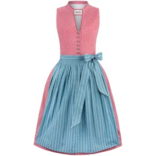 Stockerpoint Damen Luciana Midi Dirndl, Koralle, 36