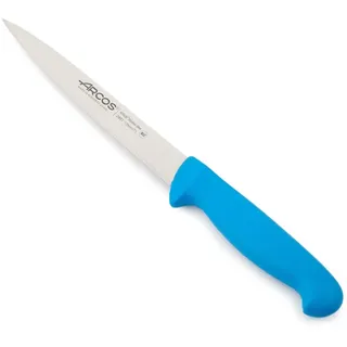 Arcos Fischmesser aus Nitrum Edelstahl - Klinge 170 mm, Ergonomischer Griff aus Polypropylen, Ideal für Zubereitung und Verarbeitung von Fisch - Blau, Serie 2900
