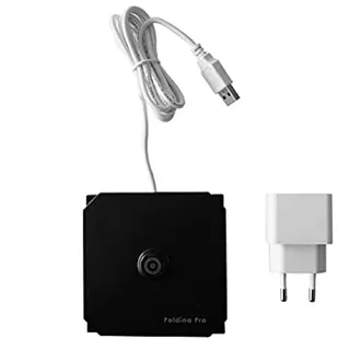 Zafferano Kabellose Magnetkontakt-Ladestation für Poldina Pro und Poldina Pro Mini Dimmbare tragbare Led-Lampe - Farbe Schwarz, LD0350RB