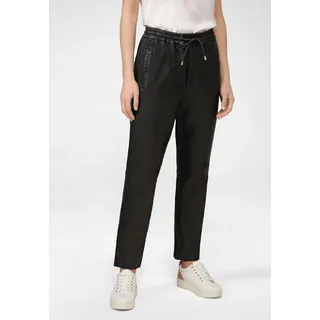 Damen Lederhose Lederjogger Ricano EMILIA – Schwarz / M - Schwarz