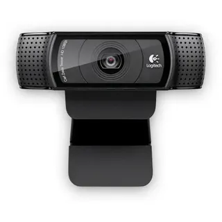 Logitech HD Pro C920 Webcam - Black