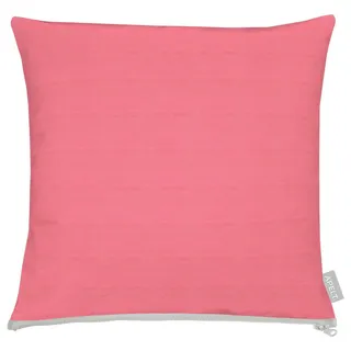 Apelt Zierkissen , Pink , Textil , Uni , Füllung: Vlies,Vlies , quadratisch , 48x48 cm , Oeko-Tex® Standard 100 , hochwertige Qualität , Heimtextilien, Wohntextilien, Kissen, Zierkissen