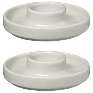 BLOMUS Eierbecher Pilar 2tlg. Keramik Beige