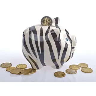 by-Bers Möchtegern-Sparschwein, Spardose Handarbeit aus Keramik als Erdbeere, Zebra, Tiger, Wassermelone, Marienkäfer, Maiskolben, Leopard, Karotte