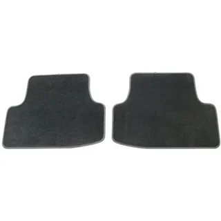Audi 8Y0061276AMNO Fußmatten Premium Velours Textilfußmatten 2X Stoffmatten hinten, schwarz