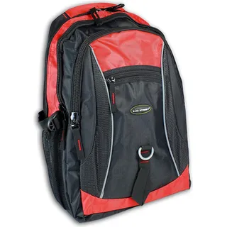 Bag Street Sportrucksack Nylon schwarz rot uni Rucksack D2OTJ6540R