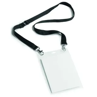 Durable Namensschild A6 mit Textilband Duo 10 St.