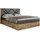 Boxspringbett 140 200 H3 Dunkelgrau