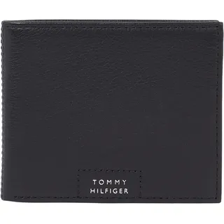 Tommy Hilfiger Herren Portemonnaie Leather Mini Wallet Klein, Schwarz (Black), Einheitsgröße