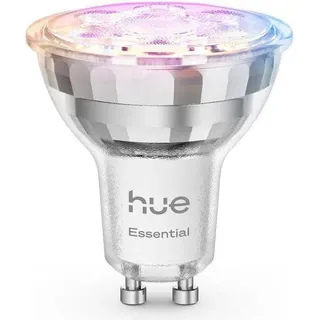 Smarte LED Lampe, Philips Hue GU10, Weiß und Bunt, 4,7 W, 2200-6500K, 345 Lumen - Bunt