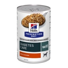 12x370g Pui w/d Diabetes Care Hill's Prescription Diet Hrană câini