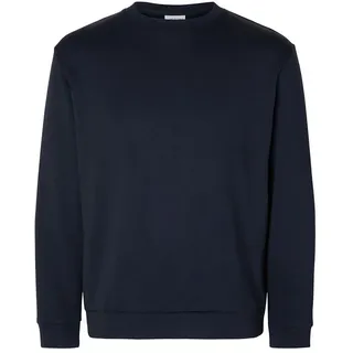 Selected Homme Herren Slhemanuel Soft Crew Neck Noos Sweatshirt, Sky Captain, M EU