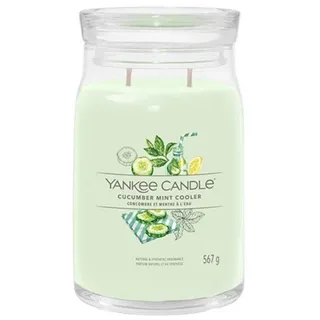 Yankee Candle Cucumber Mint Cooler Duftkerze 567 g grün